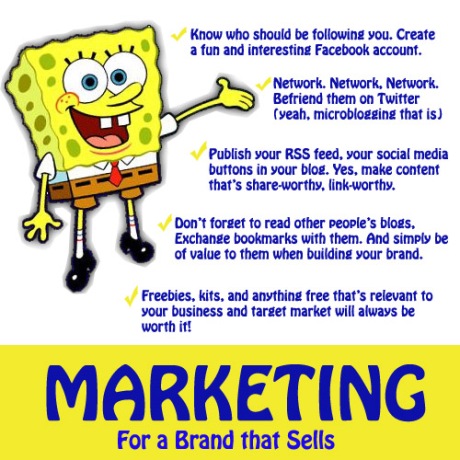 Sponge Bob tells us of SEO Marketing